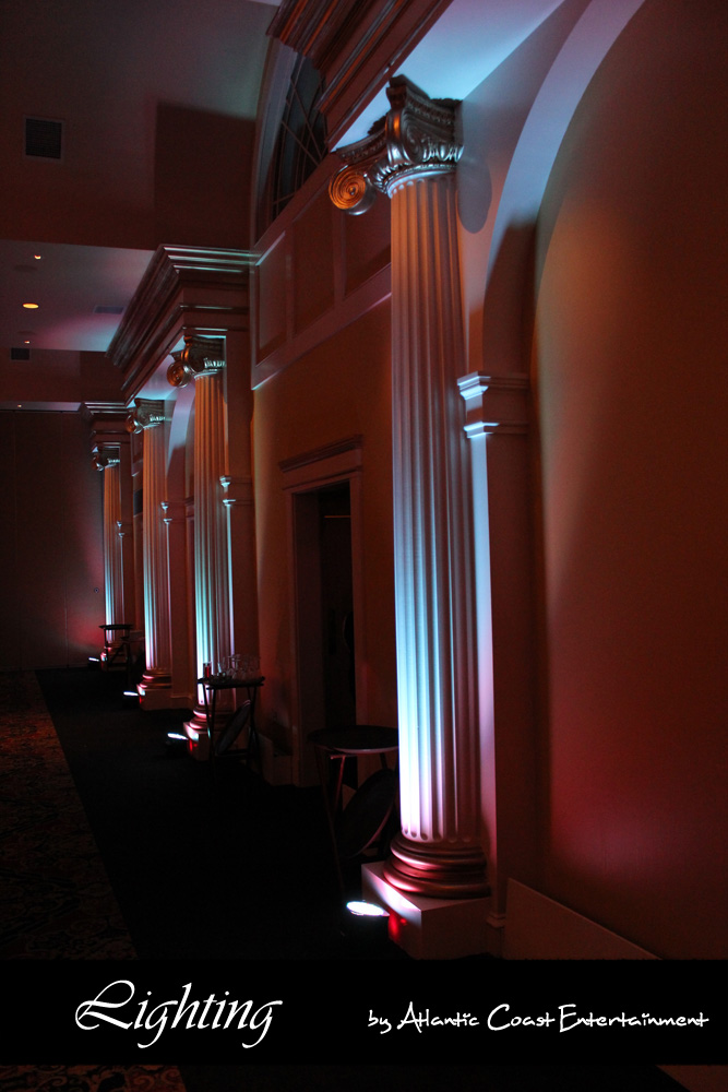 Uplighting at the Riverview in Simsbury CT
